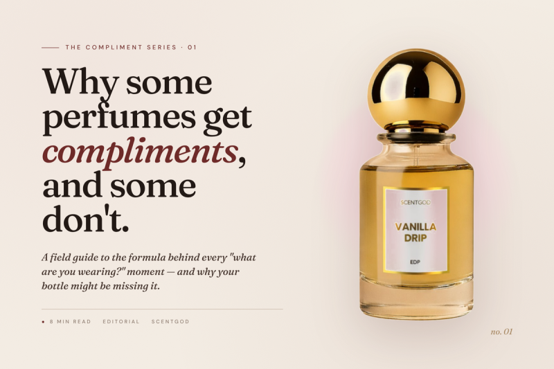 Image for post: Why some perfumes get compliments — and some don't. The formula behind every 