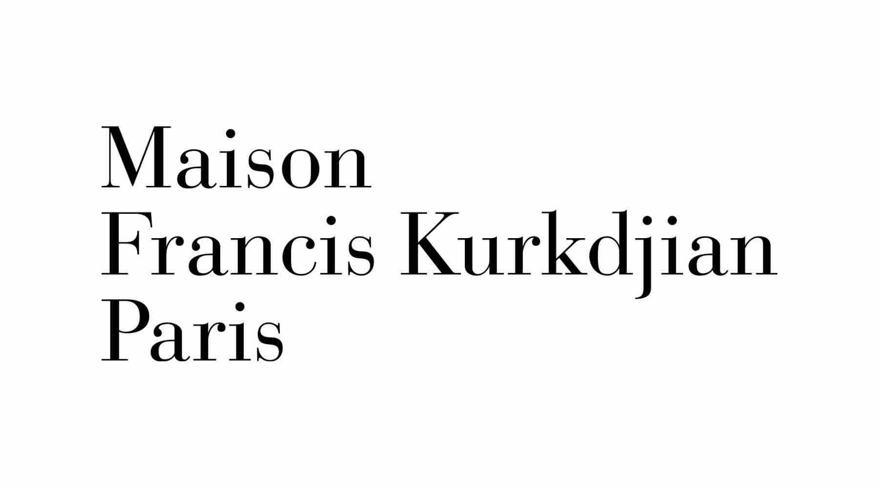 Logo of Maison Francis Kurkdjian