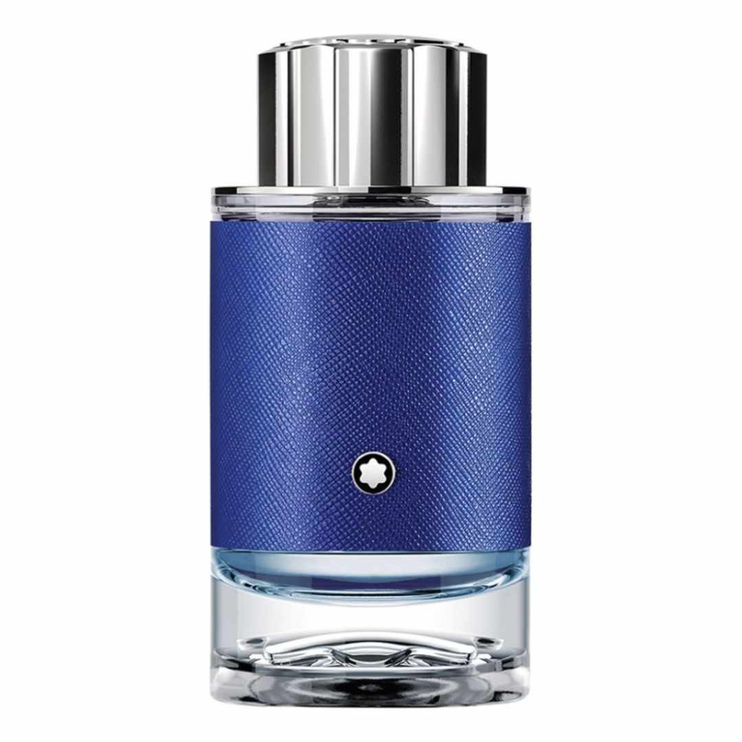 Bottle of Mont Blanc Explorer Ultra Blue