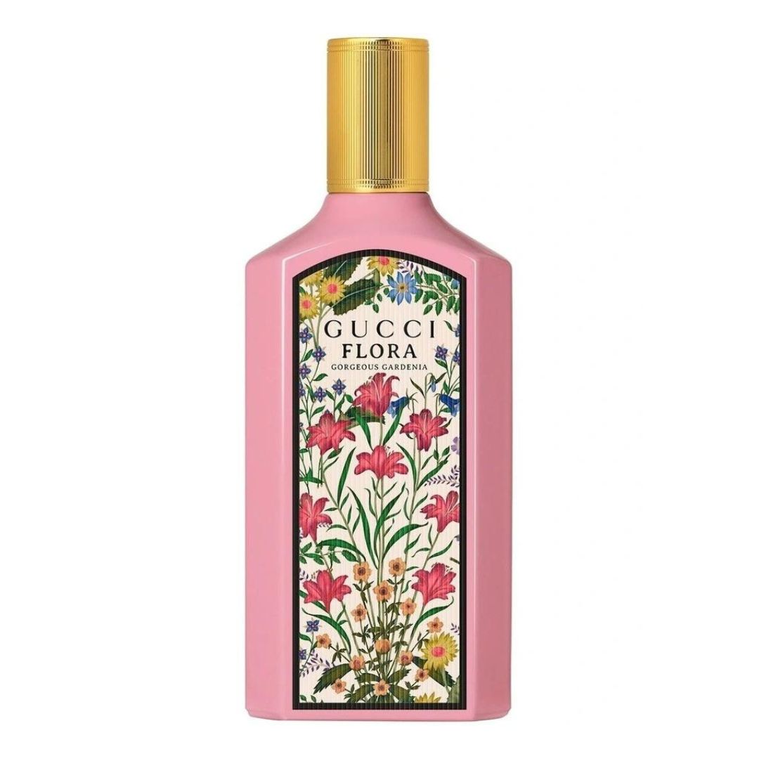 Bottle of Gucci Flora Gorgeous Gardenia