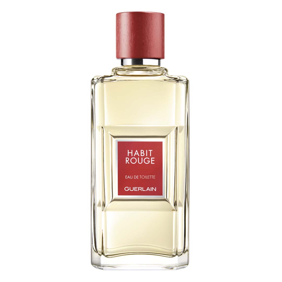 Bottle of Guerlain Habit Rouge EDT