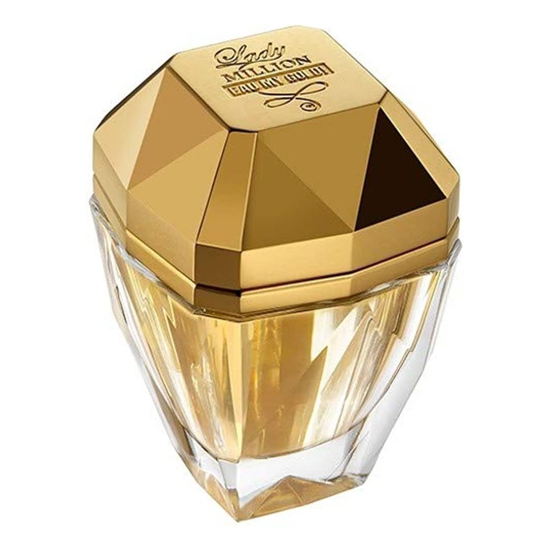 Bottle of Paco Rabanne Lady Million Eau My Gold!