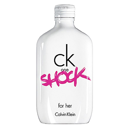 Bottle of Calvin Klein One Shock for her