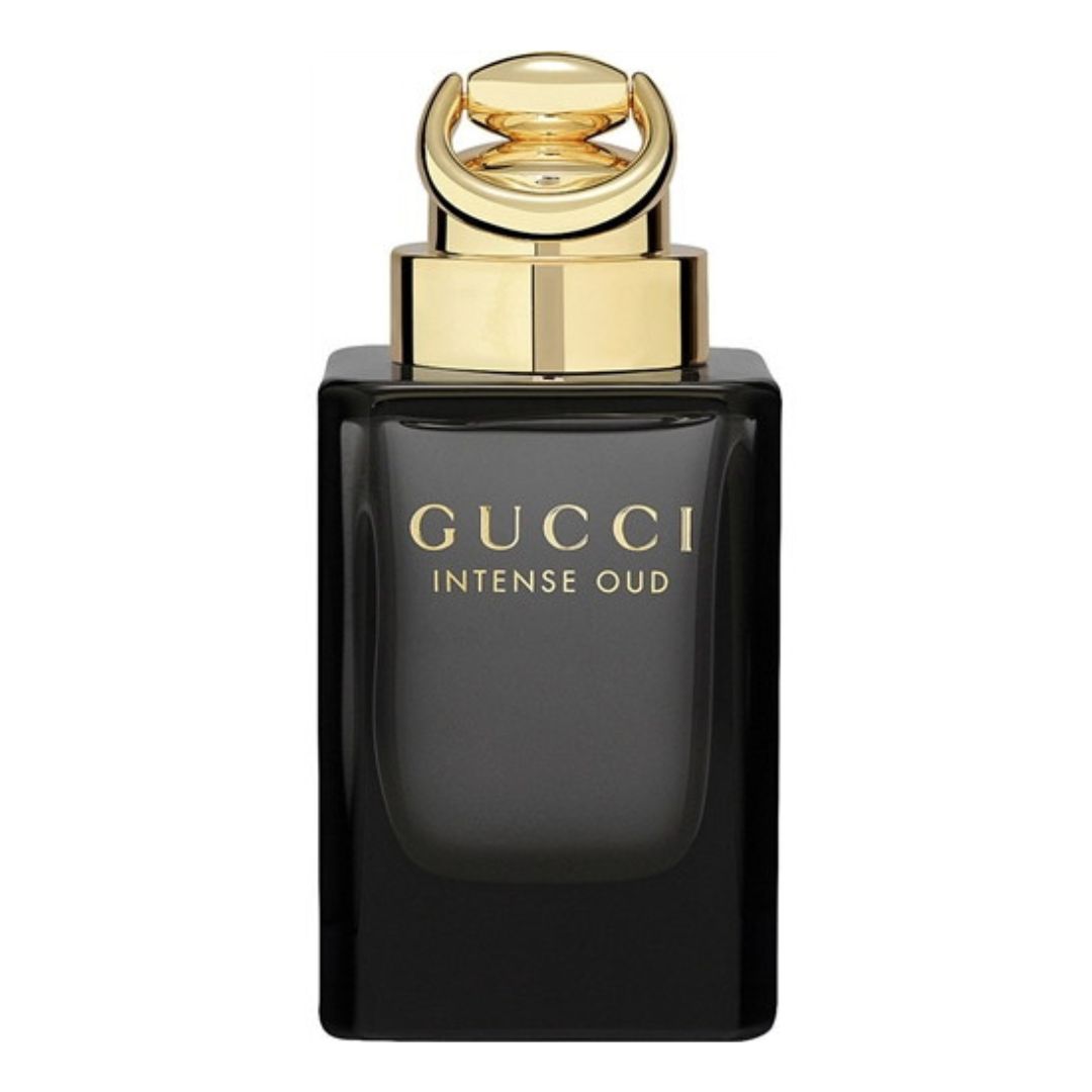 Bottle of Gucci Intense Oud
