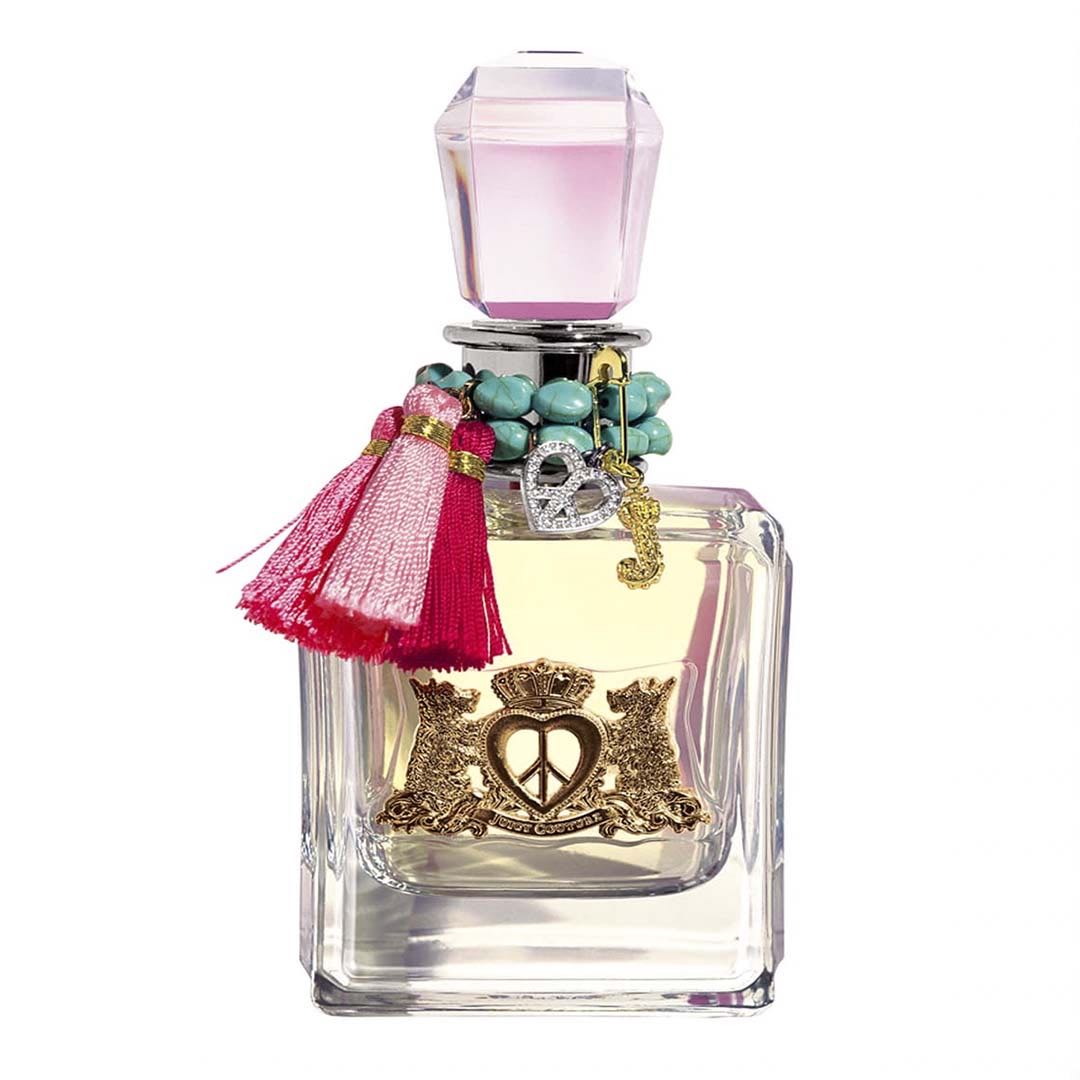 Bottle of Juicy Couture Peace, Love & Juicy Couture 