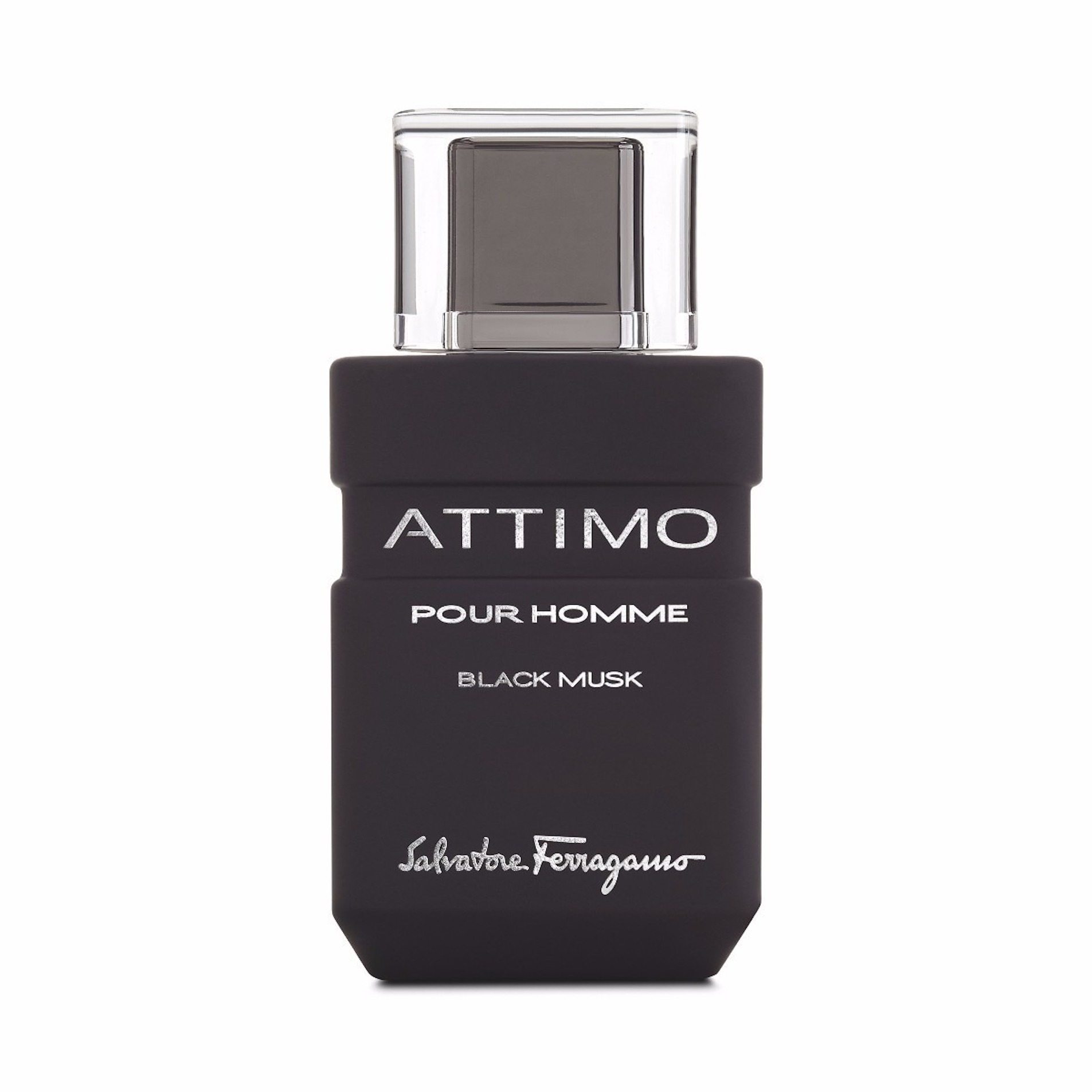 Bottle of Salvatore Ferragamo Attimo Black Musk