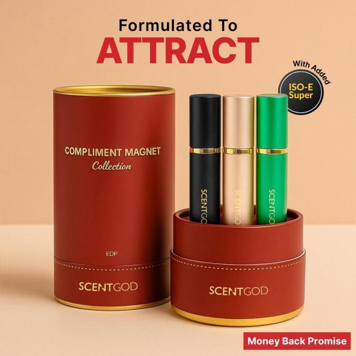 ScentGod Men's Compliment Magnet Perfumes Collection